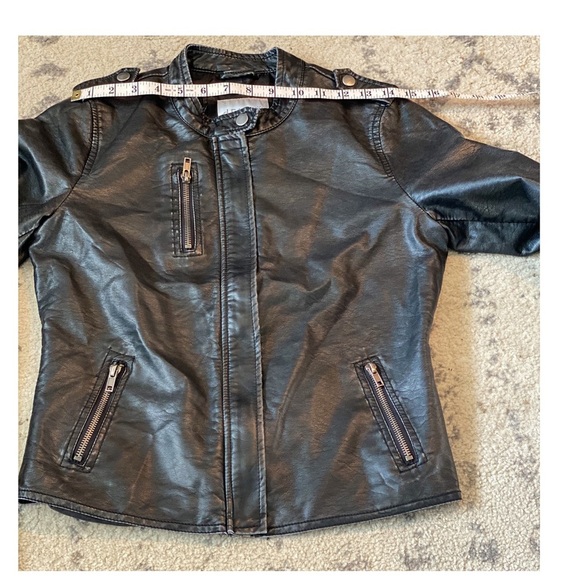 Vintage Vegan Faux Leather Jacket - Picture 13 of 15